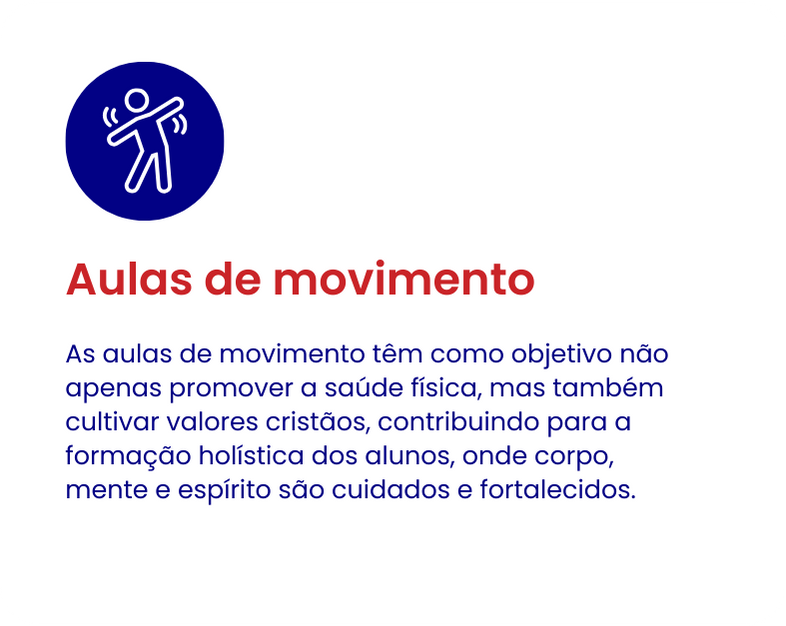 Aulas de movimento