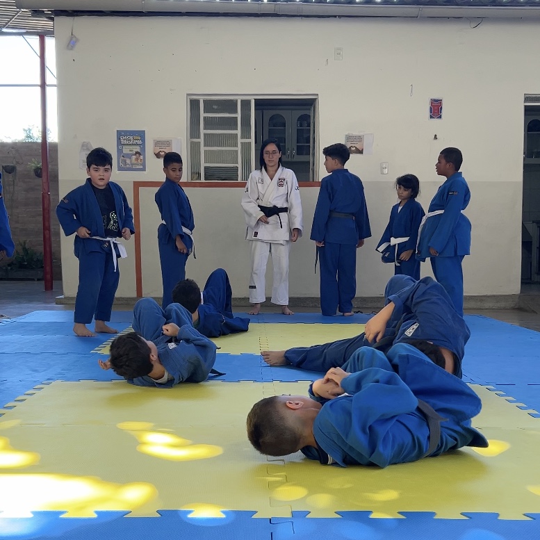 Aula de karate